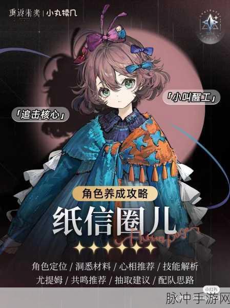 重返未来1999纸信圈儿最新配队攻略，高效组合深度剖析与实战技巧