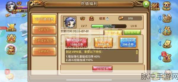 弹弹堂手游限时礼包购买攻略，解锁超值福利的秘籍