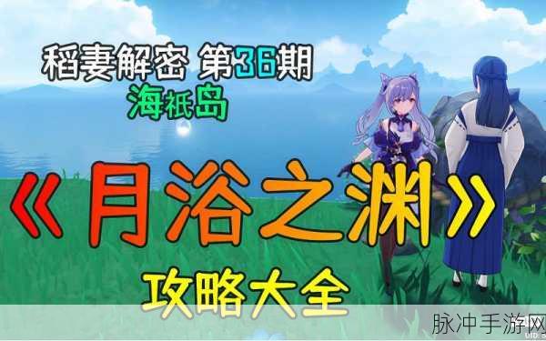 原神稻妻世界任务月浴之渊海祗之心全流程深度攻略