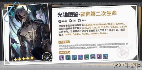 崩坏,星穹铁道鼹鼠党欢迎你光锥深度解析