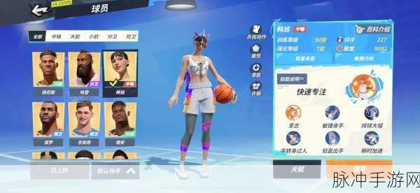 全明星街球派对中锋推荐，解锁你的篮下霸主