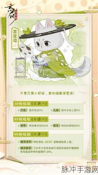 忘川风华录深度攻略,探寻戏猫图的奇妙之旅