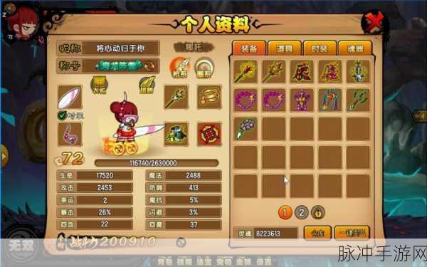造梦西游5饰品图鉴攻略与装备资源管理秘籍