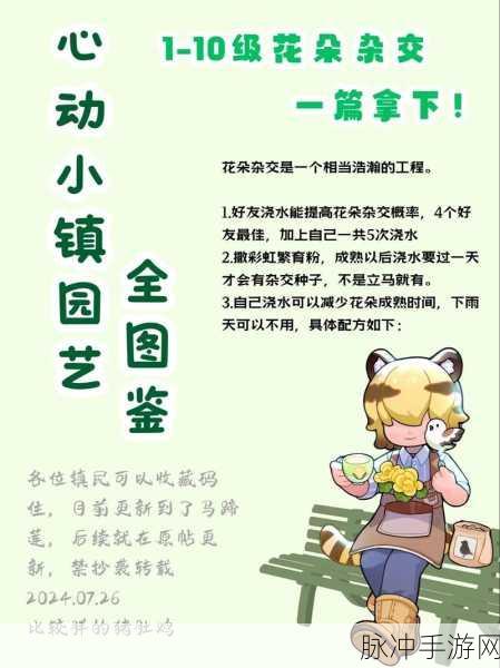 心动小镇花卉杂交方法全解析,轻松掌握花卉杂交技巧与步骤指南