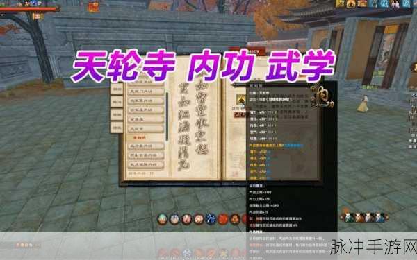 九阴真经手游少林武学深度解析，加点与连招策略