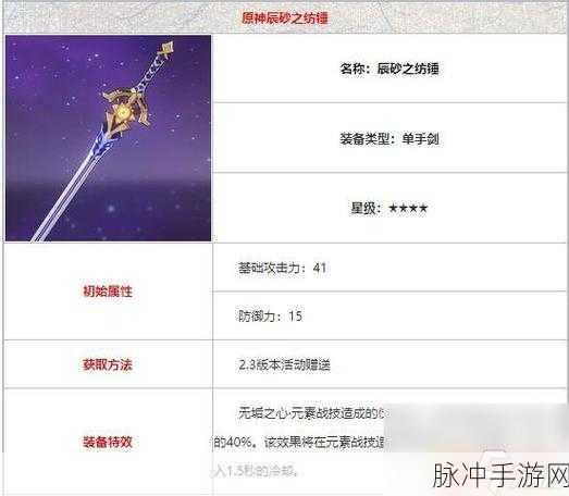 原神辰砂之纺锤突破材料全攻略，解锁阿贝多专属武器的力量