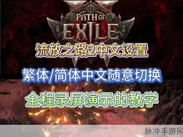 流放之路2语言设置全攻略,轻松玩转多语言版本