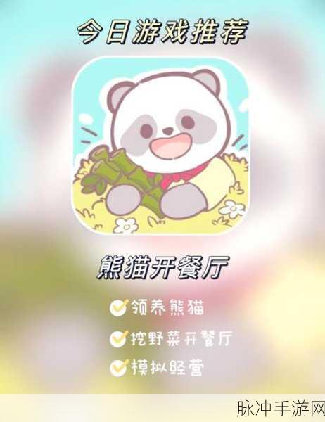 熊猫餐厅，打造你的梦幻美食帝国游戏下载攻略
