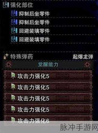 怪物猎人世界手游揭秘，通常弹轻弩高效配装秘籍