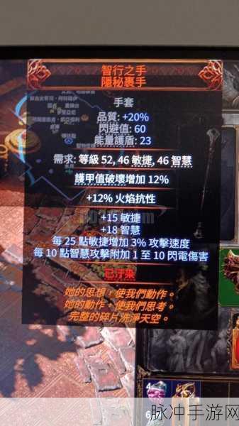 流放之路深度攻略，揭秘束缚之炼换的防具等级