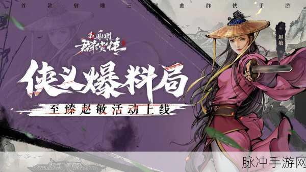 新射雕群侠传，揭秘新射雕激活码无法使用之谜