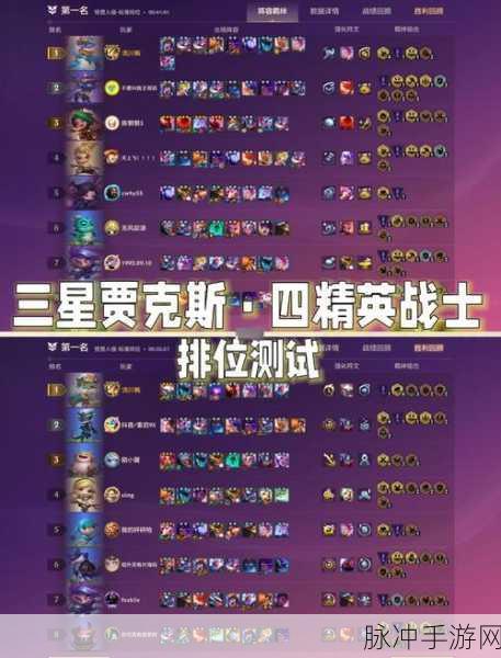苍蓝境界三星角色深度解析与实力排行，打造无敌三星战神队的策略与组合