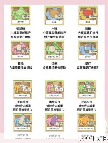 旅行青蛙新手全攻略,入门必备教程详解