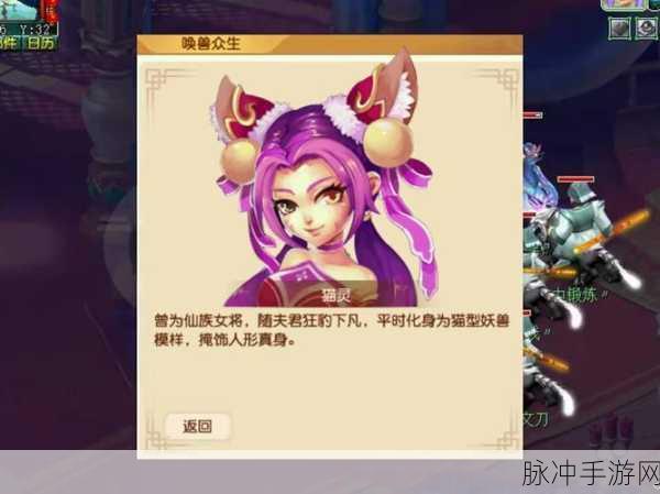 梦幻西游手游攻略，如何高效捕捉人形猫灵