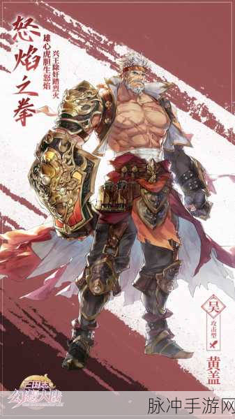 梦三国手游英雄深度解析,黄盖实战效果与使用心得