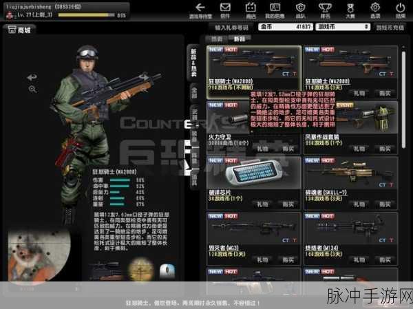 少女前线步枪WA2000深度解析，实战性能与培养价值
