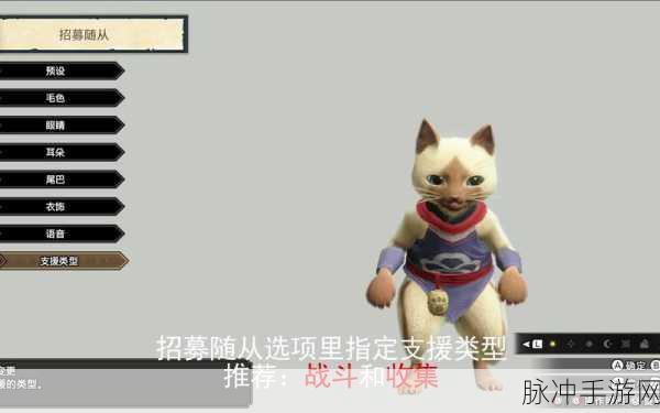 怪物猎人崛起艾露猫类型与技能选择深度攻略