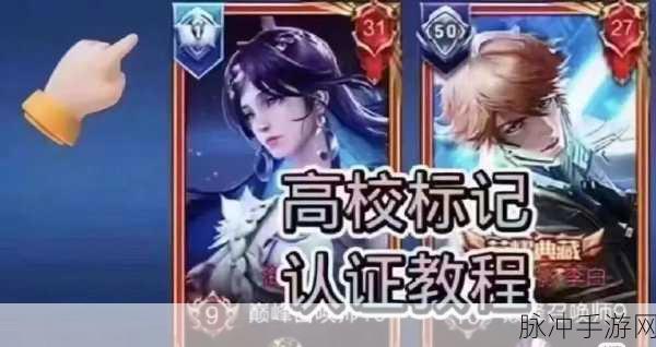 王者荣耀高校认证流程详解，手把手教你如何进行王者荣耀高校认证教程全攻略