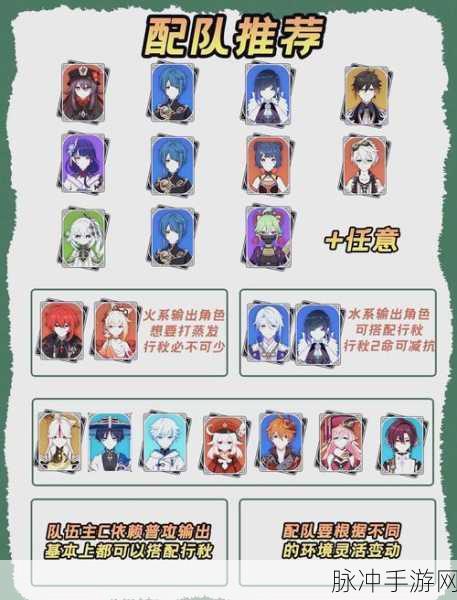 原神行秋武器与圣遗物搭配深度解析攻略