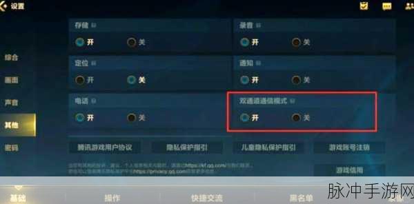 国服LOL手游设置界面深度优化指南，打造个性化顶级游戏体验