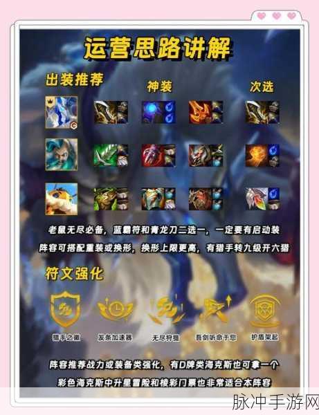 LOL无限火力偷家老鼠出装全攻略