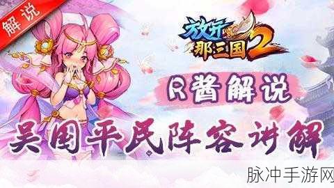 放开那三国2深度解析,吴国未来趋势及现阶段强力推荐阵容全览