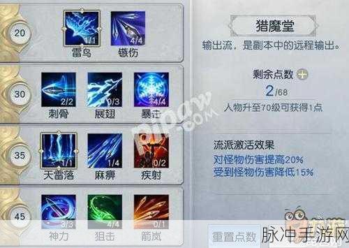 镇魔曲手游御灵PK流派加点及技能搭配深度解析