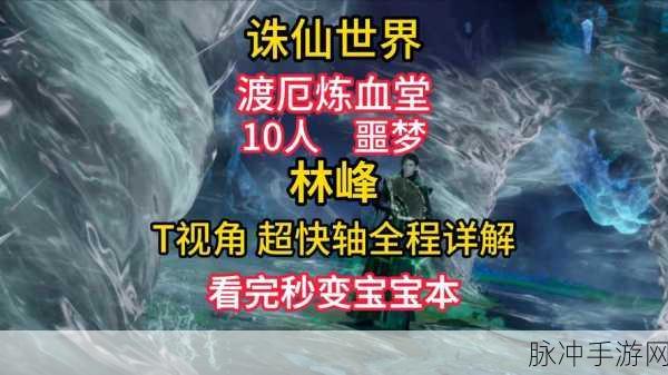 诛仙手游深度攻略，炼血堂神秘机关任务全解析