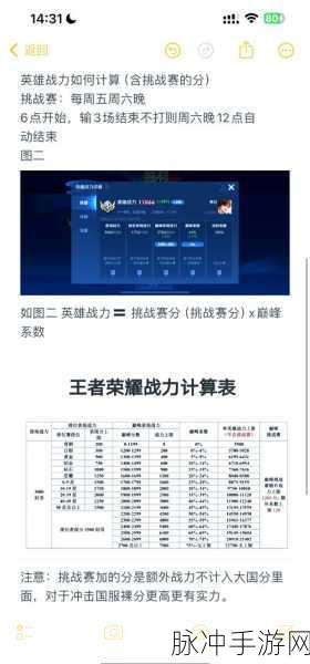 王者荣耀伤害输出计算全解析,精准掌握战斗胜负的关键