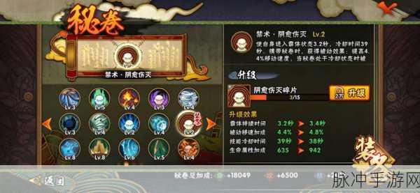 火影忍者OL手游红莲之瞳技能属性详解介绍