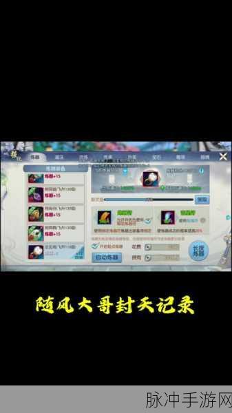 诛仙手游法宝羽翅获取全攻略,解锁炫酷飞行新姿势的终极指南
