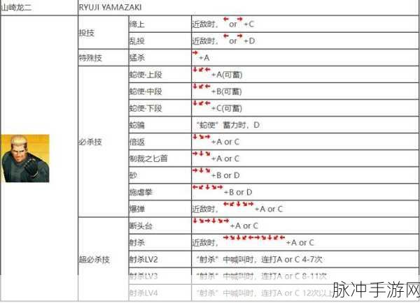 拳皇97无限连招大揭秘,哪个角色技巧最简单,轻松掌握无限连击?