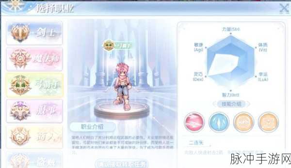 仙境传说,爱如初见商人角色加点全解析——力量与敏捷在资源管理中的核心作用与实战策略