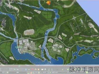 城市天际线手游地图编辑器,河流设计技巧全解析