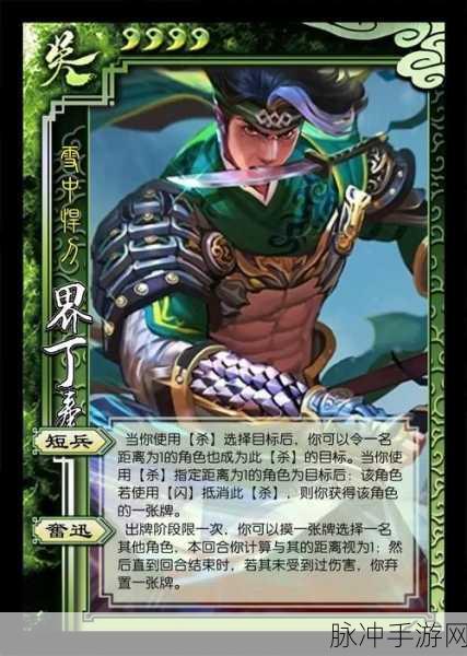 三国杀丁奉卡牌深度解析，设定与技能全揭秘