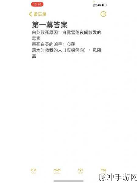 百变大侦探百年风华剧本杀深度攻略,揭秘凶手身份与答案解析