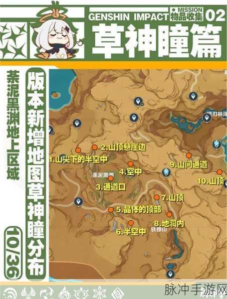 原神手游攻略,渌华池岩神瞳位置全解析与汇总